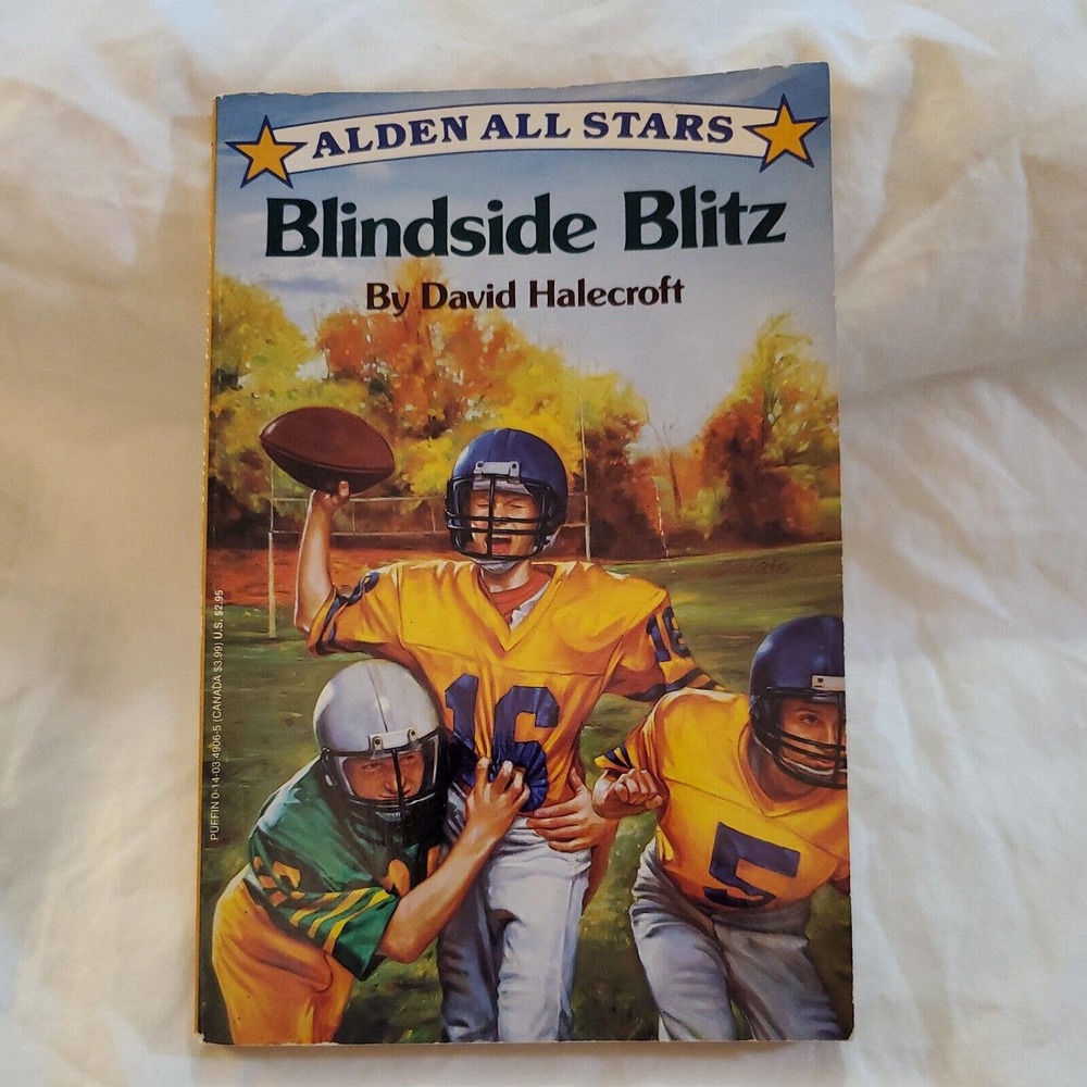 Blindside Blitz by David Halecroft (1991 Paperback) VTG